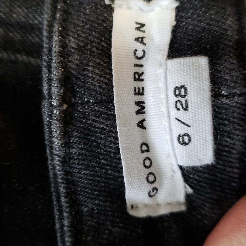 GOOD American Good Legs Jean's, Size 6/28 - Picture 15 of 16